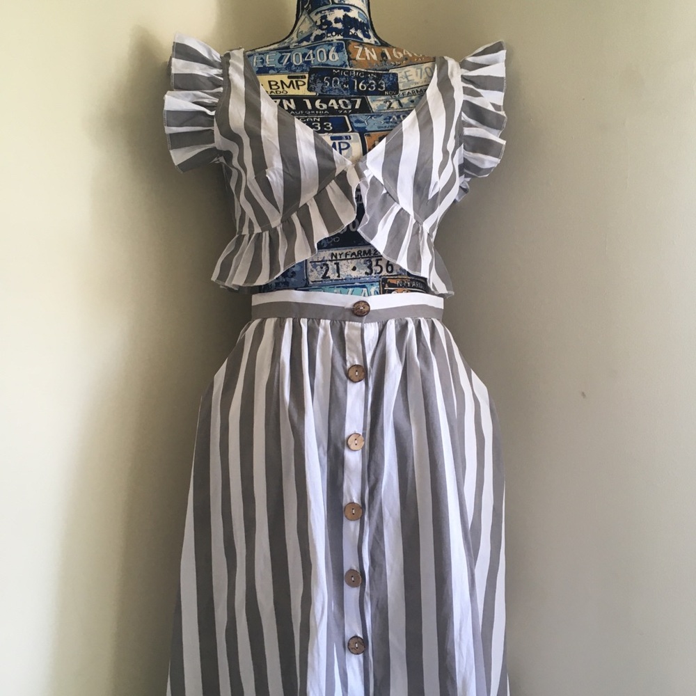 Xian Xian 2 piece skirt set